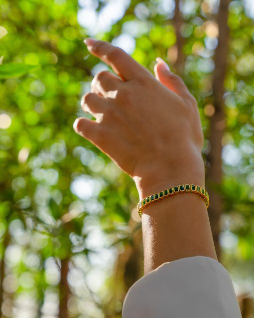 Emerald Glow Bracelet