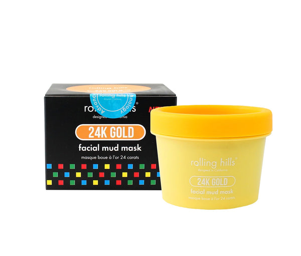 Rolling Hills Facial Mud Mask 24K Gold 100gr