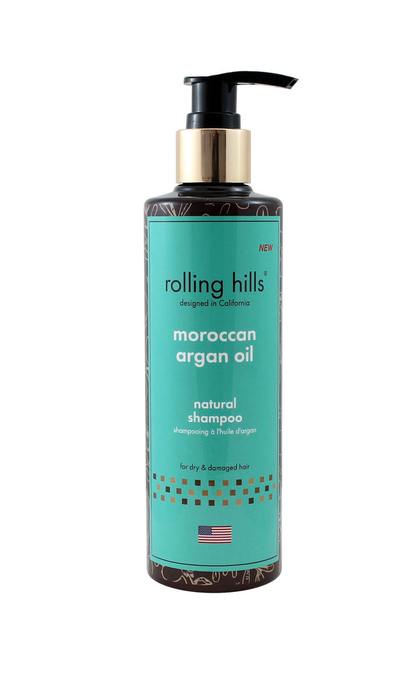 Rolling Hills Moroccan Argan Oil Natural Shampoo 250ml