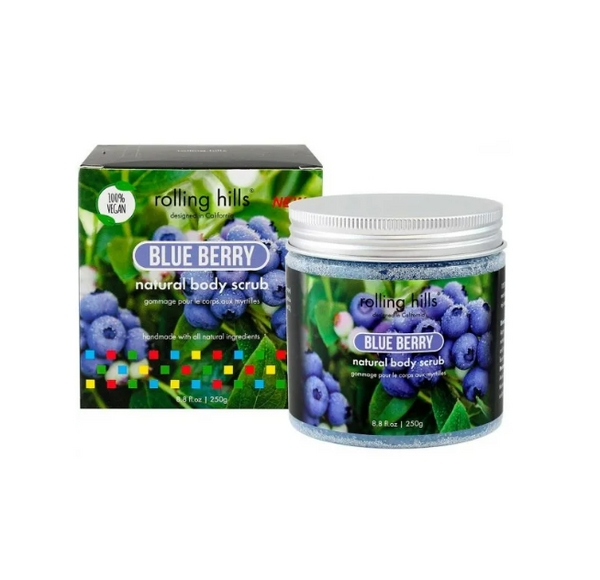 Rolling Hills blueberry natural body Scrub