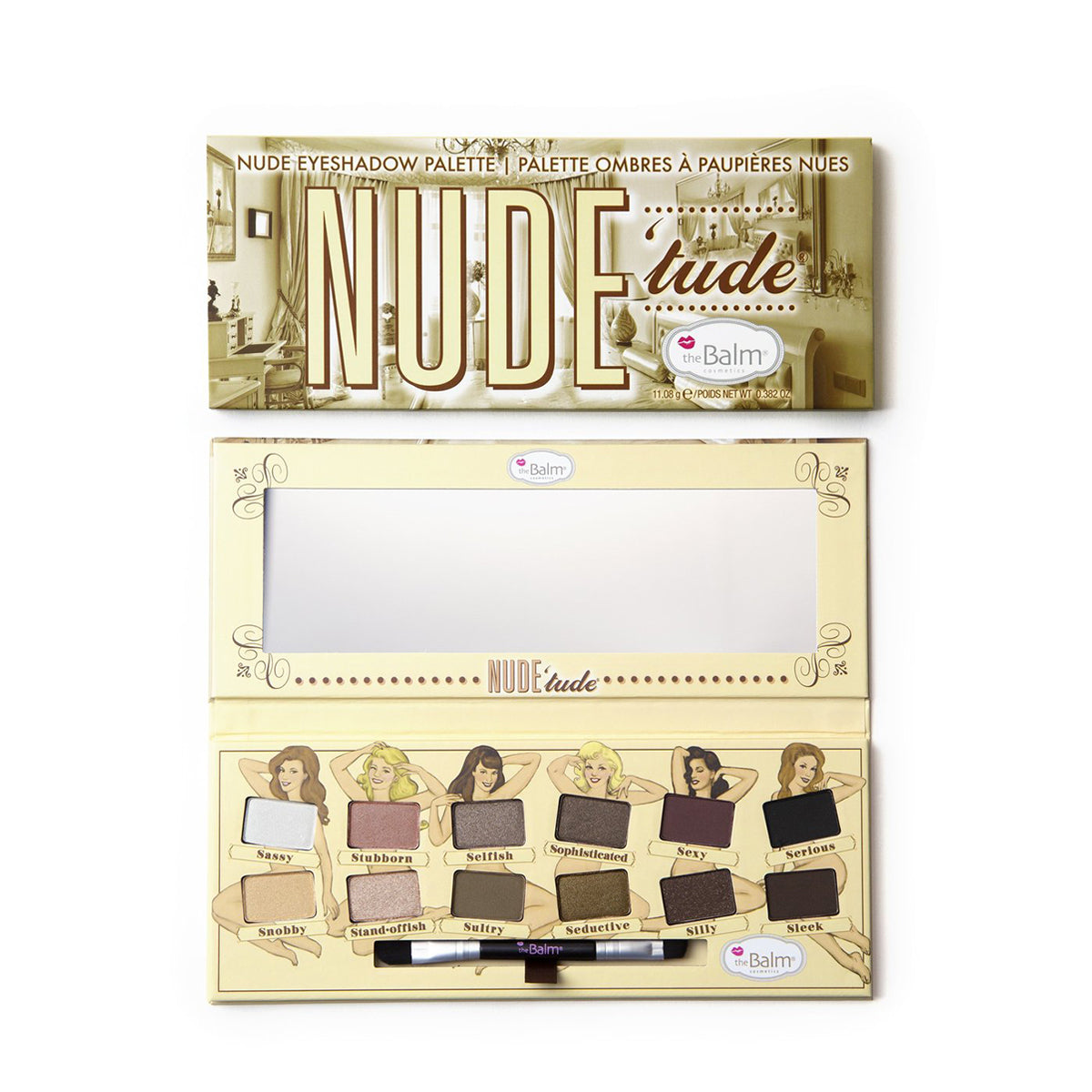 باليت ظلال العيون ذا بالم نود تود كونسيرفتف The Balm Nude Tude Conservative Eyeshadow Palette