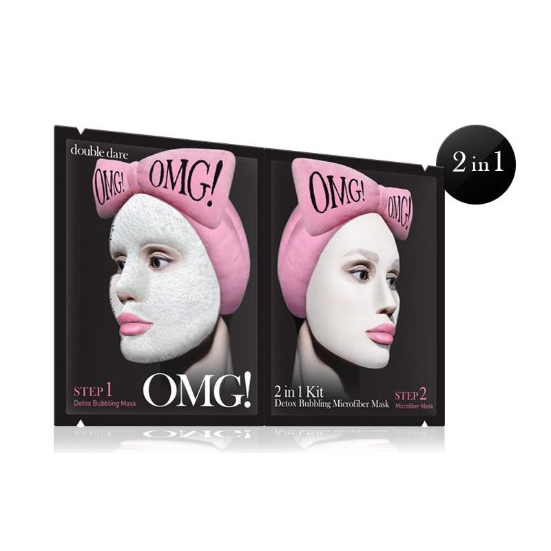 OMG! Premium Package Hot Pink(4masks with Hot Pink Hair Band)