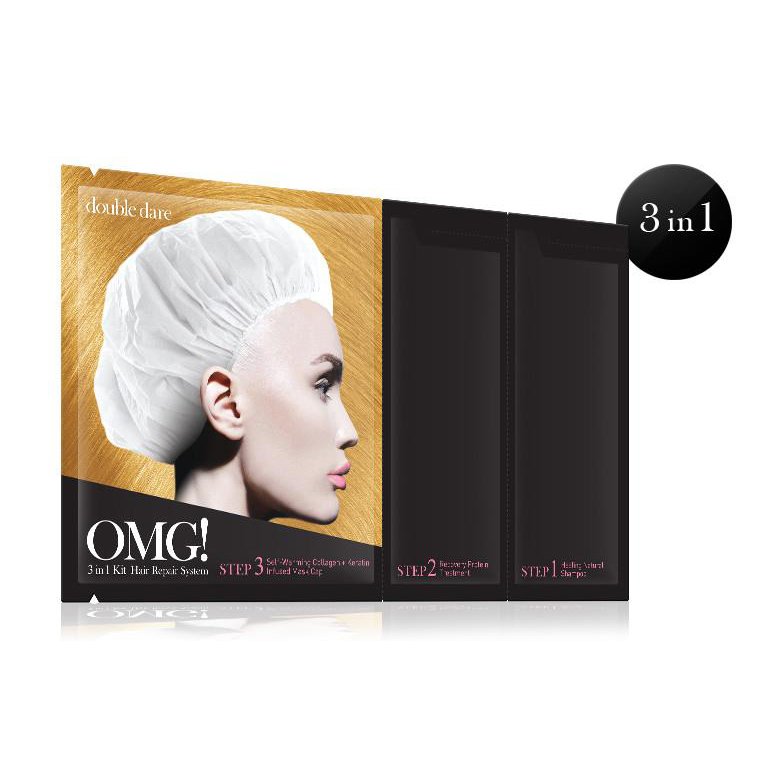 OMG! Premium Package Hot Pink(4masks with Hot Pink Hair Band)