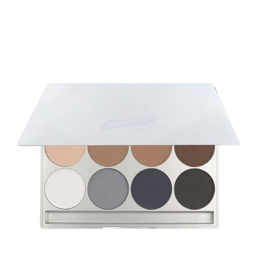 Hd Matte Shadows Palette -8 Clr- Smokey