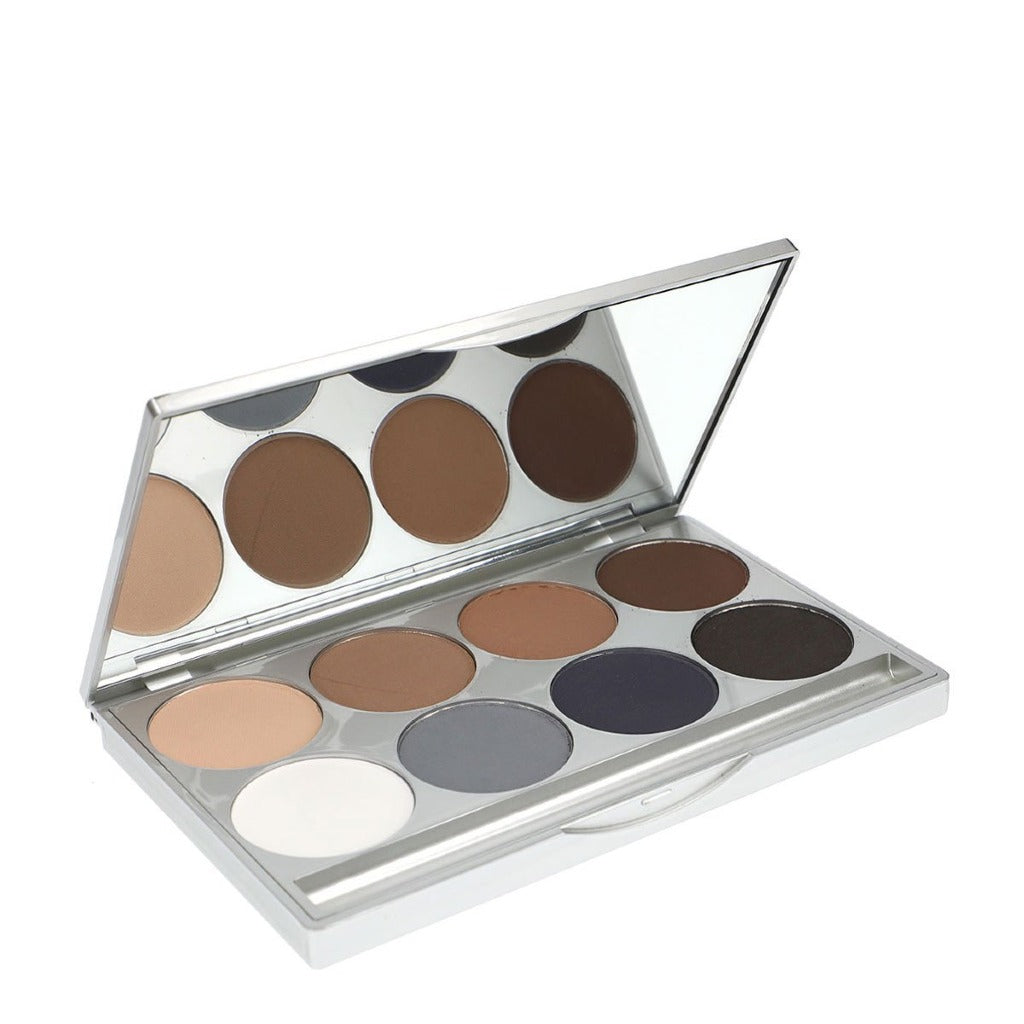 Hd Matte Shadows Palette -8 Clr- Smokey