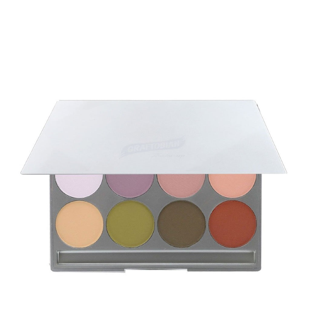 Hd Matte Shadows Palette -8 Clr- Earth