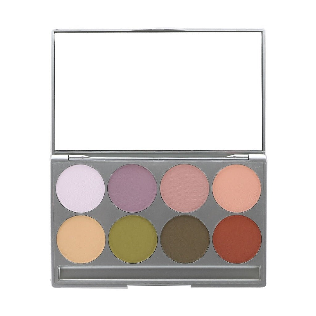 Hd Matte Shadows Palette -8 Clr- Earth