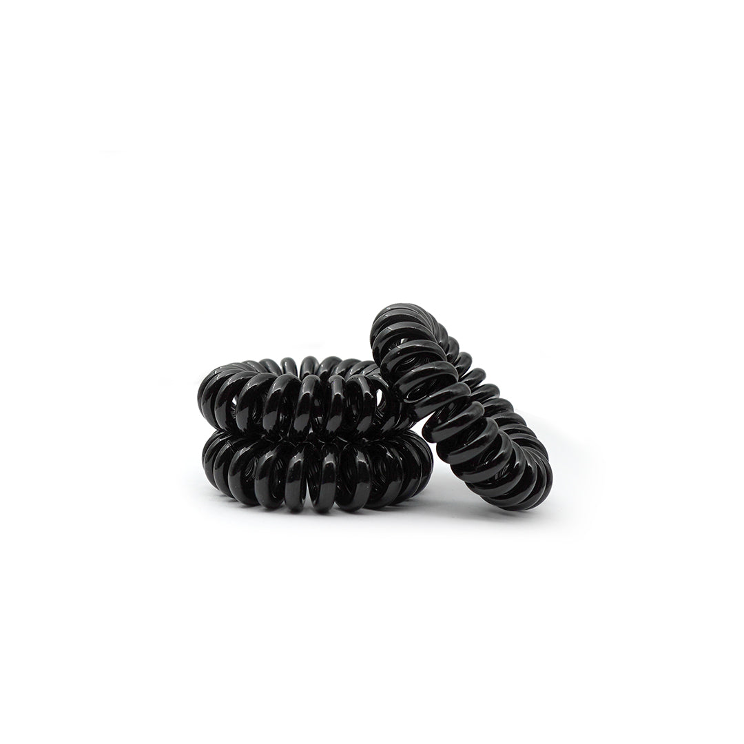 String Styling hair bands 3 pcs Black