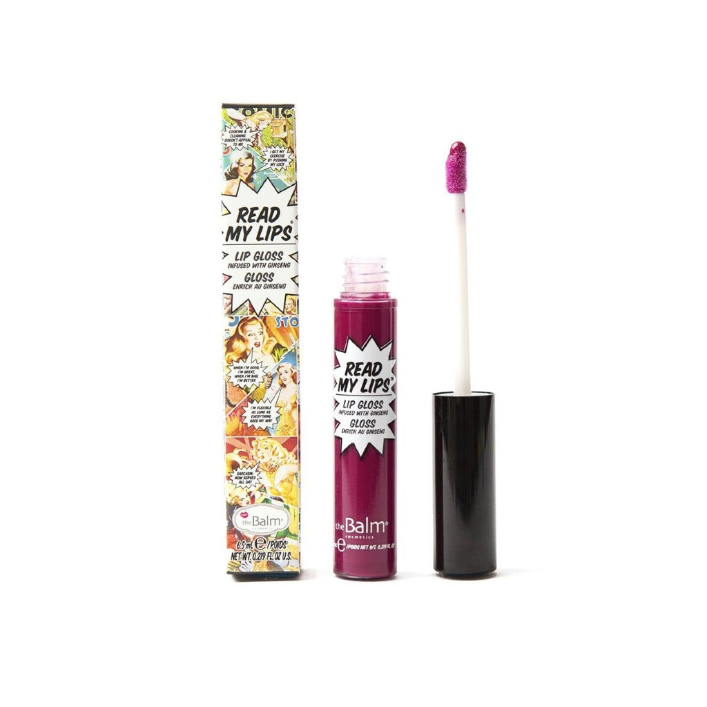 ملمع شفاه ذا بالم ريد ماي ليبس – بو   - The Balm Read My Lips Lip Gloss - Pow