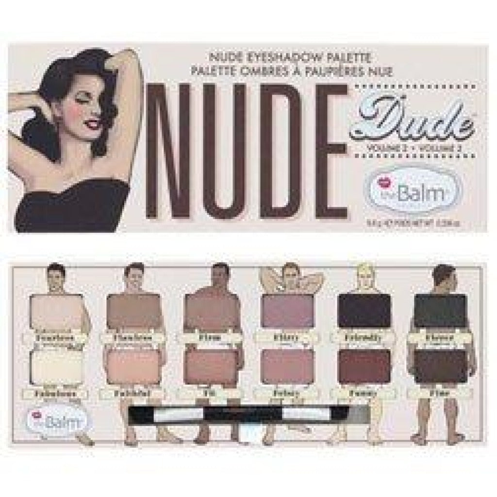 باليت ظلال العيون ذا بالم نود دود The Balm Nude Dude Eyeshadow Palette