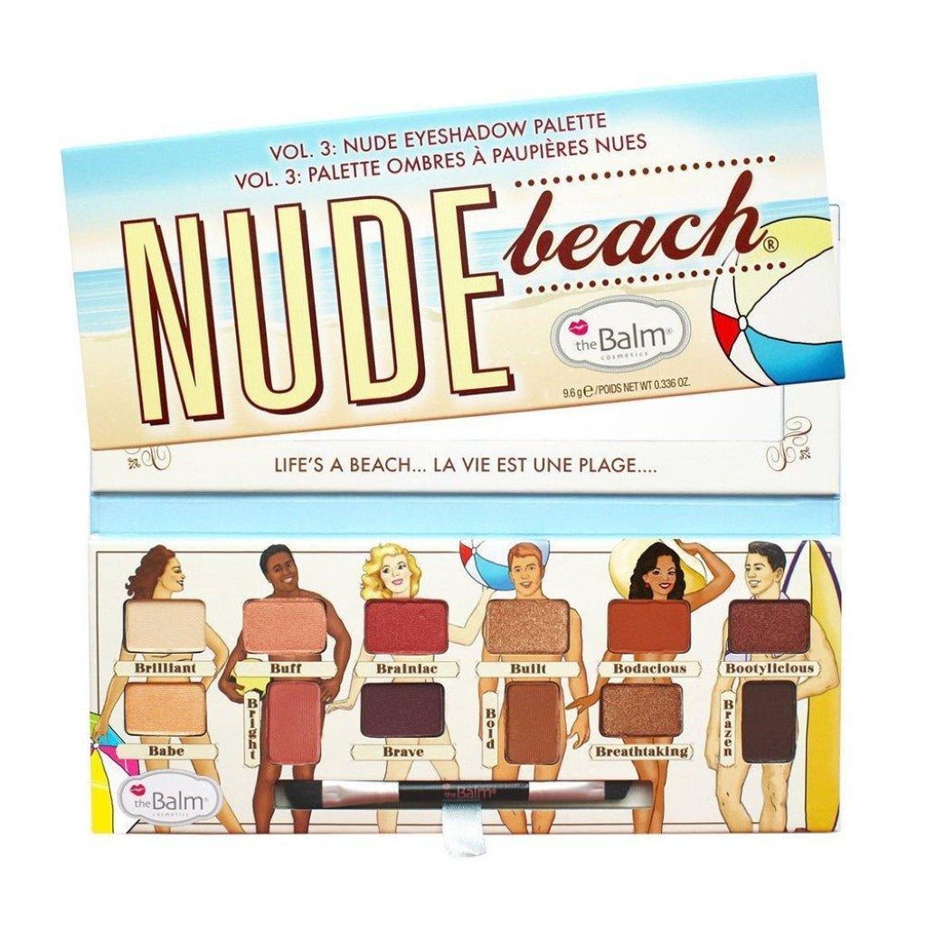 باليت ظلال العيون ذا بالم نود بيتش The Balm Nude Beach Eyeshadow Palette