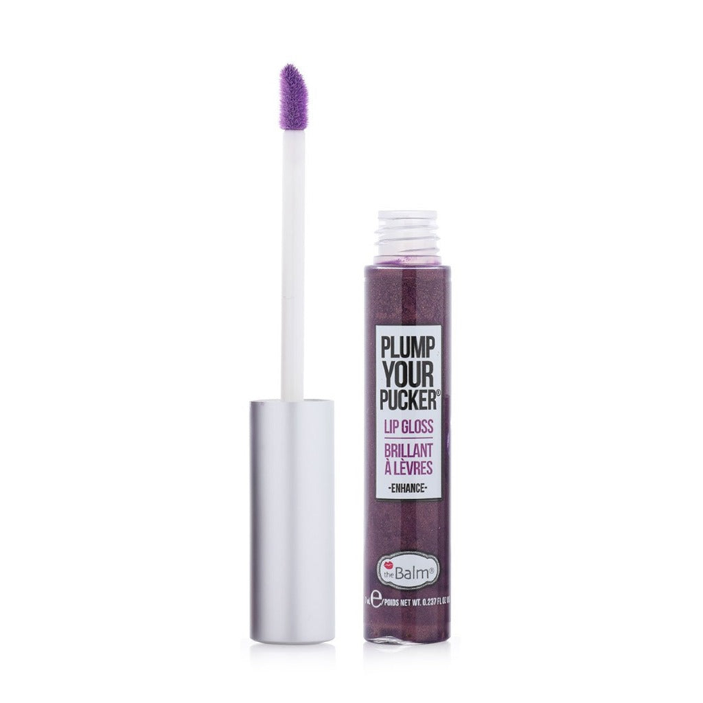 The Balm Plump Your Pucker Enhance - ملمع شفاه كريمي ذا بالم Plump Your Pucker Lip Gloss - Enhance 