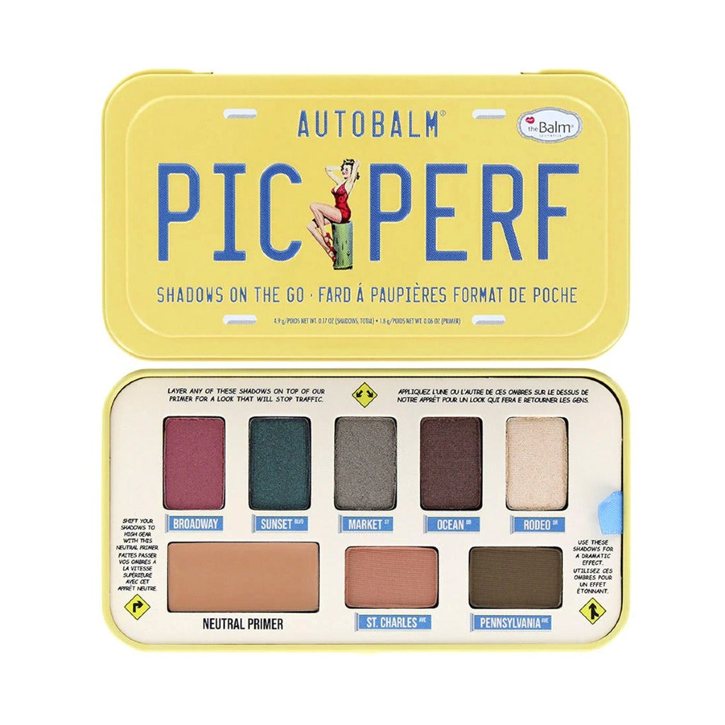  باليت ظلال العيون ذا بالم اوتوبالم بيك برف The Balm Autobalm Picperf  Eyeshadow Palette