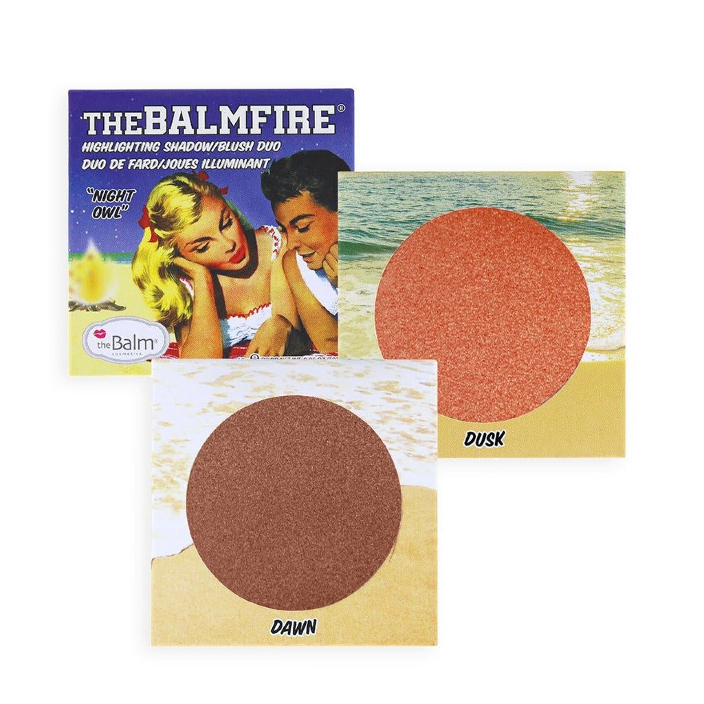 بلاشر وهايلايتر ذا بالم فاير نايت اول The Balm Fire Night Owl Blush