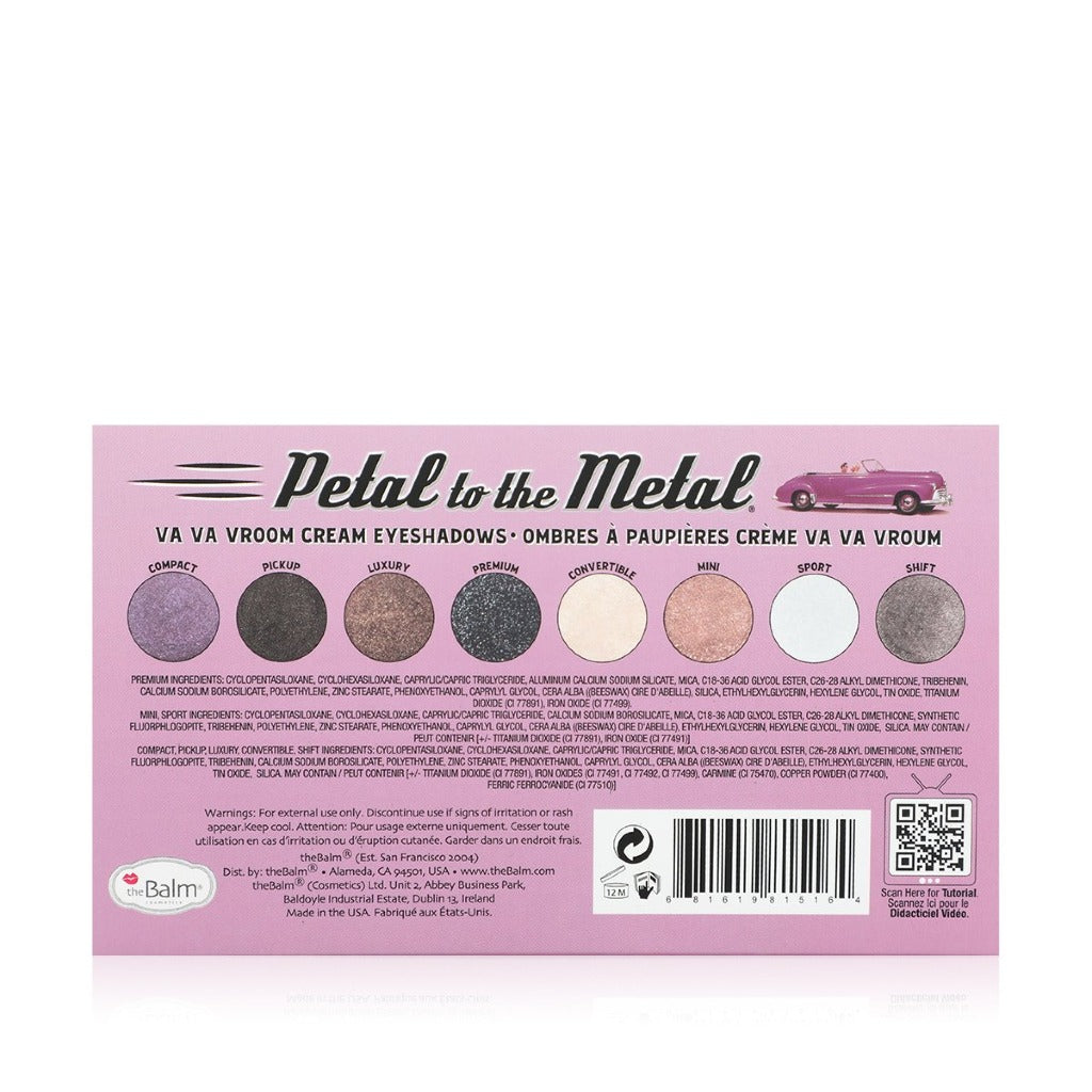 The Balm Petal To The Metal  Shift Into Neutral Eyeshadows Palette - باليت ذا بالم Petal To The Metal  Shift Into Neutral شادو العيون