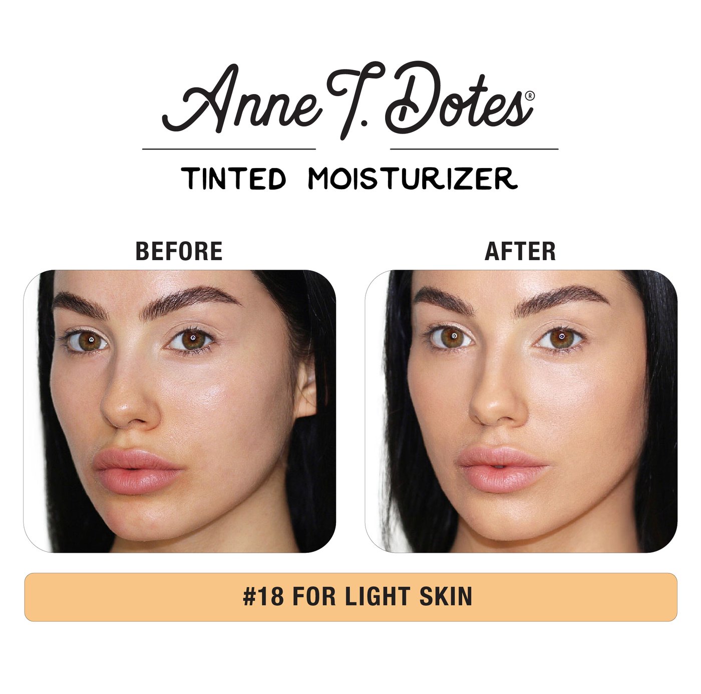 The Balm Anne T. Dote Tinted Moisturizer- Light - بي بي كريم ومرطب ذا بالم The Balm Anne T. Dote Tinted Moisturizer- Light أن تي دوتس درجة فاتح رقم 18