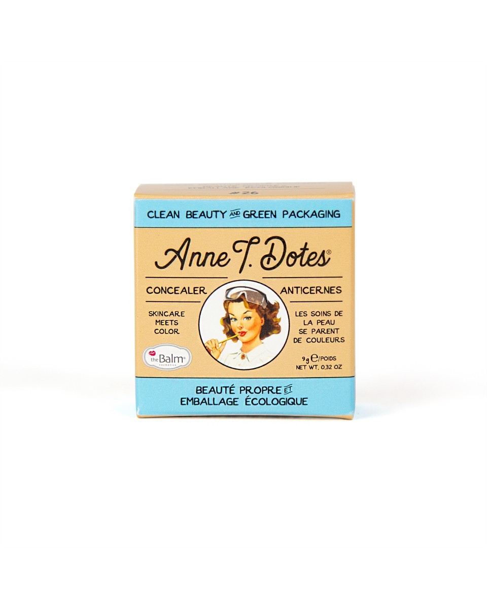 The Balm Anne T. Dote Concealer- Medium - كونسيلر وخافي للعيوب  ذا بالم  The Balm Anne T. Dotes Concealer – Medium أن تي دوتس درجة متوسط رقم 26