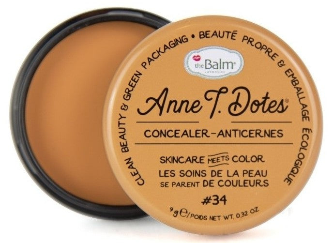 كونسيلر وخافي للعيوب  ذا بالم   Anne T. Dote Concealer- Medium Dark  أن تي دوتس درجة متوسط الى داكن رقم 34    