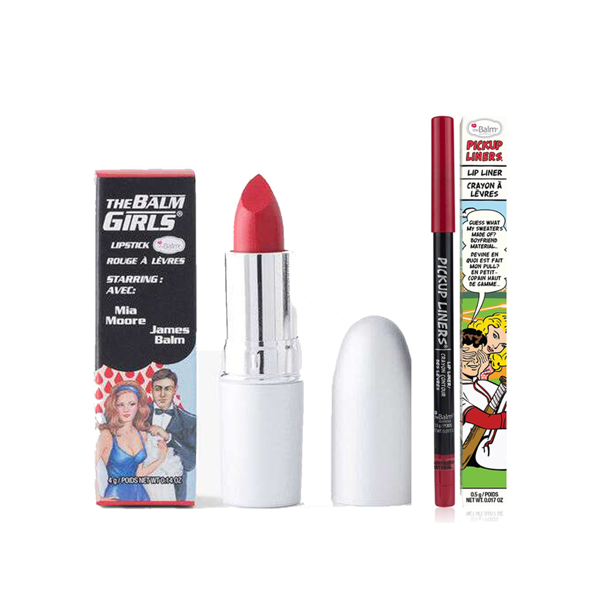 Balm Red Lips Set