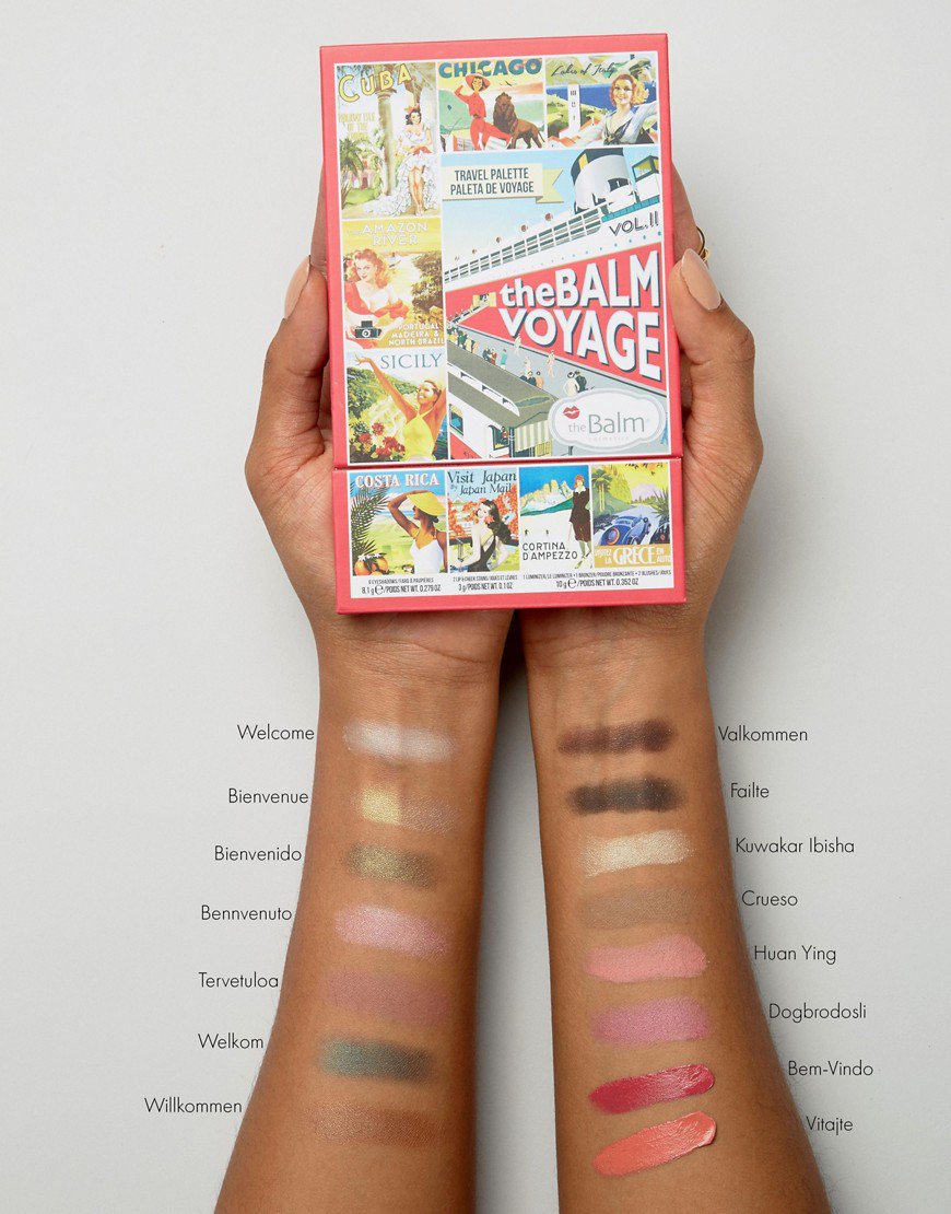 باليت ذا بالم فوياج رقم 2 The Balm Voyage Vol. 2 Face Palette