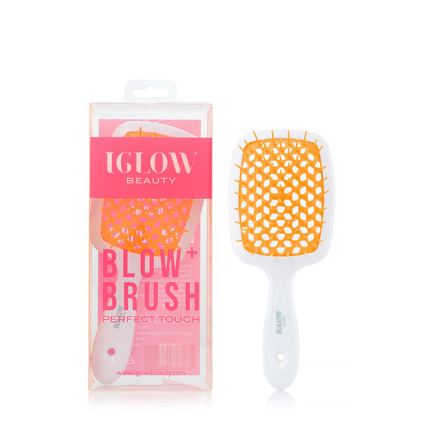 Iglow Blow+ hair brush Yellow