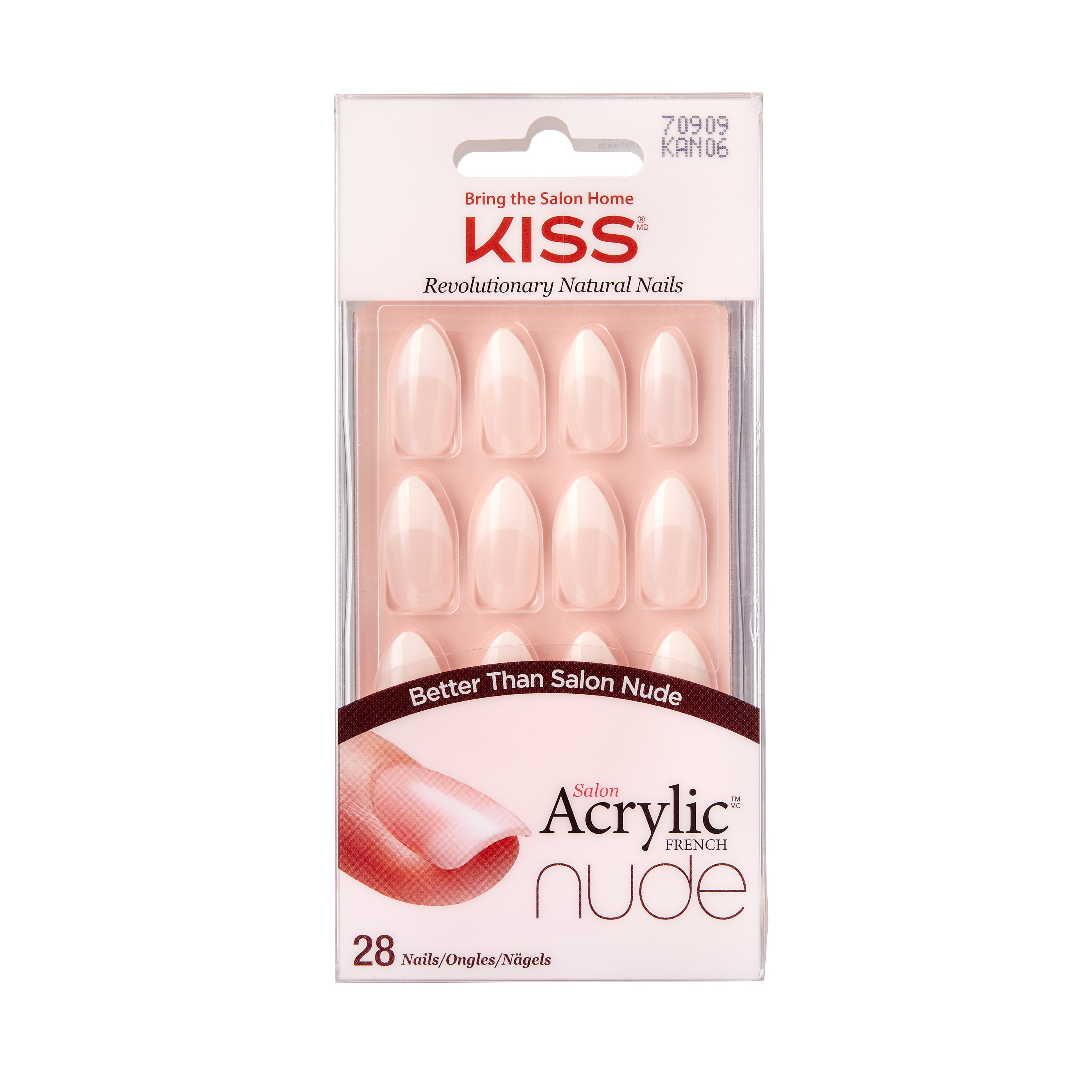 Fake Nail Kiss Salon Acrylic Nude Nails - Sensibility