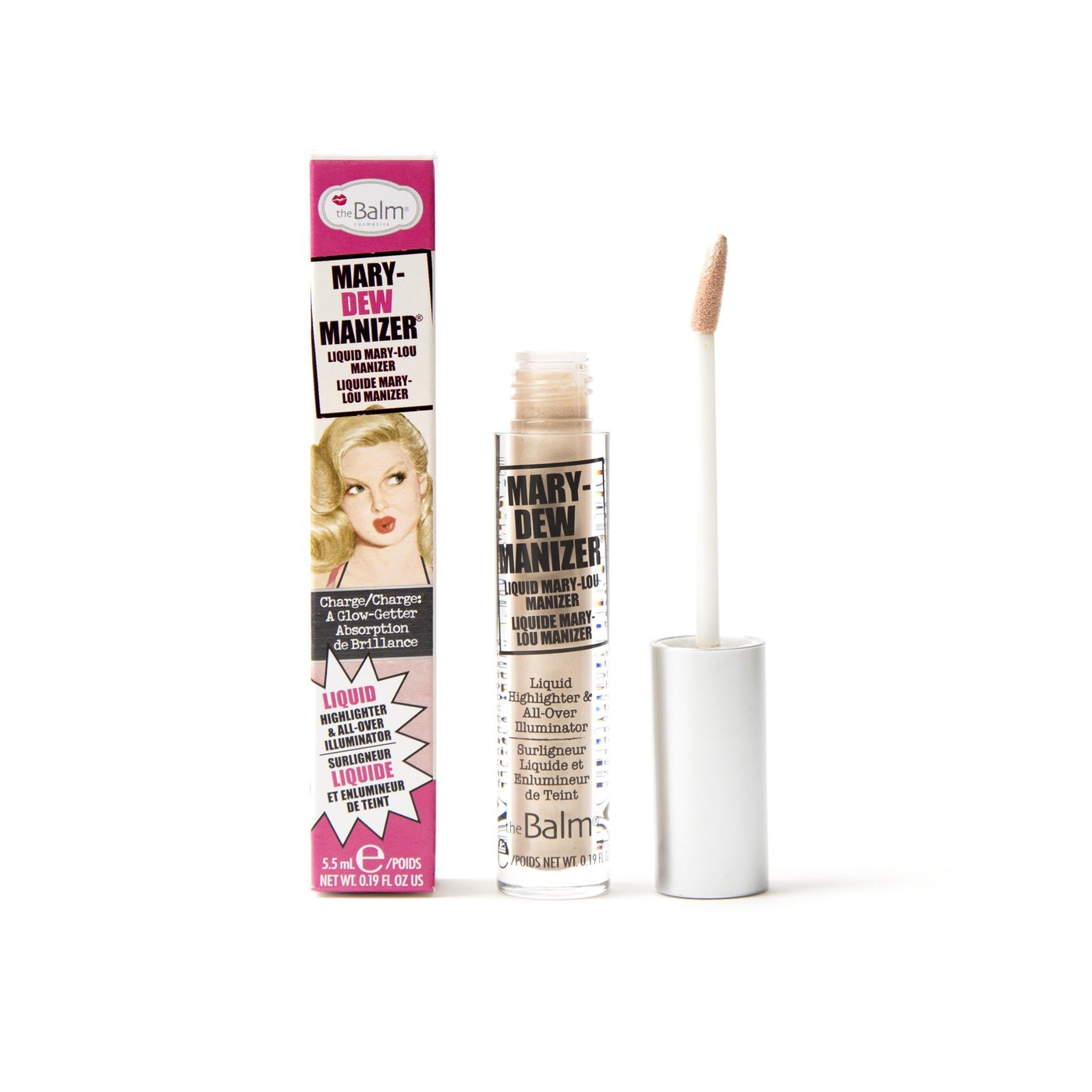 هايلايتر سائل ذا بالم ماري ديو منايزر The Balm Mary Dew Manizer Liquid Highlighter