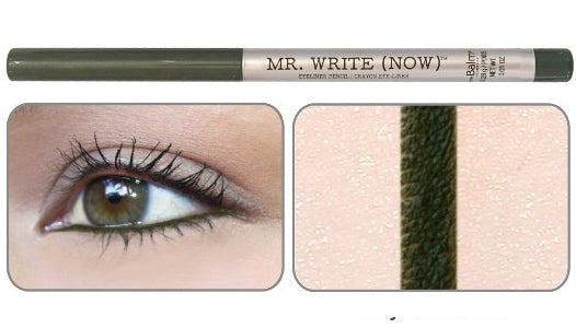 ايلاينر ومحدد عيون ذا بالم مستر رايت ناو – واين بي أوليف The Balm Mr. Write Now Wayne B. Olive Green Eyeliner