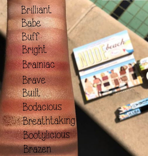 باليت ظلال العيون ذا بالم نود بيتش The Balm Nude Beach Eyeshadow Palette