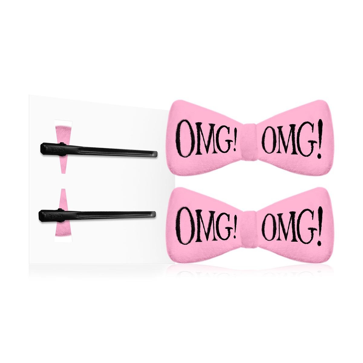 OMG! Hair Up Bow Pin-Light Pink