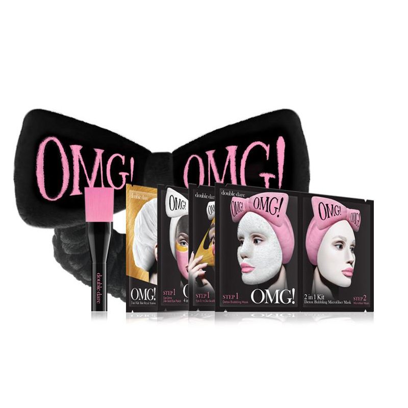 OMG! Premium Package Black(4masks with Black Hair Band)