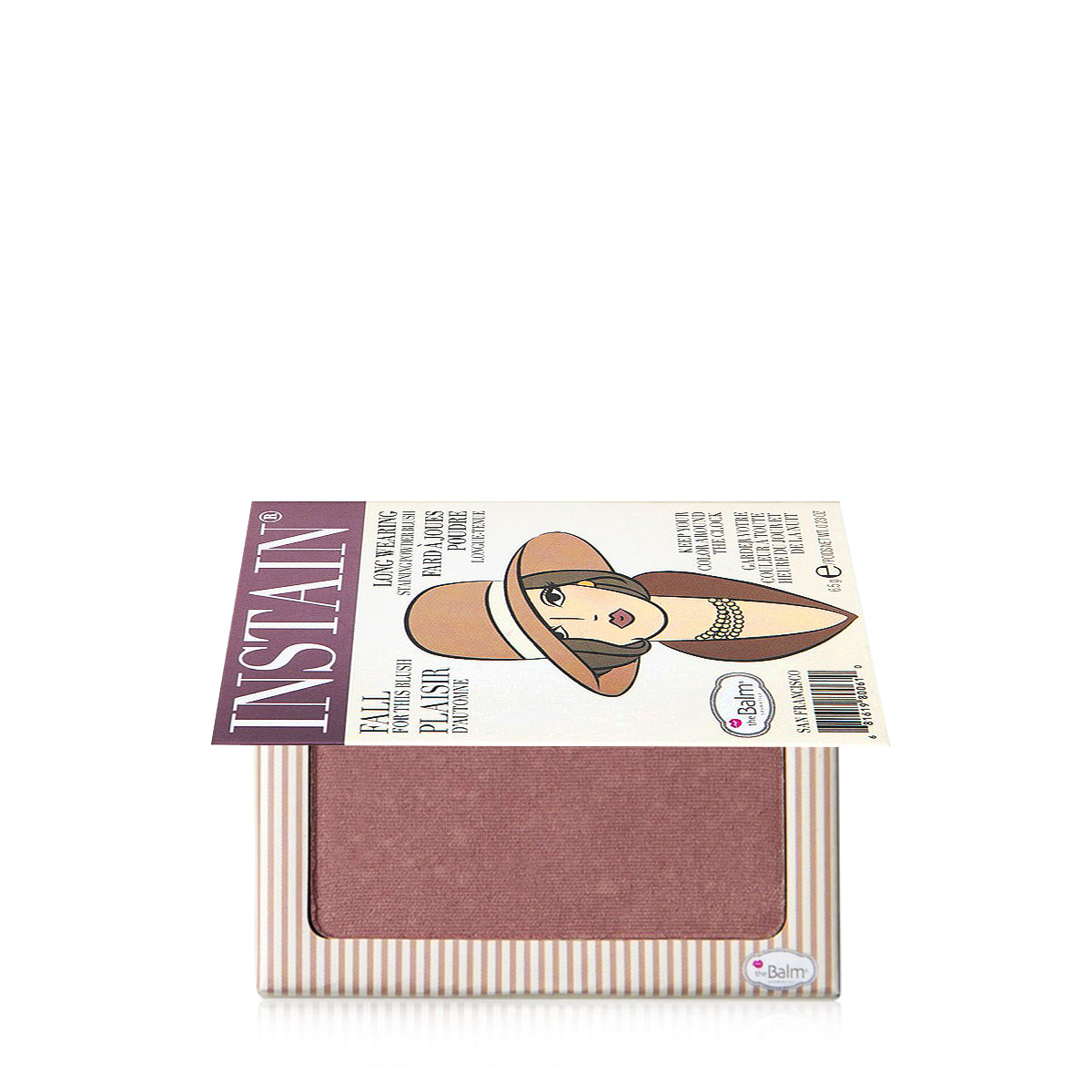 بلاشر وأحمر الخدود  ذا بالم انستاين  بينستريب The Balm Instain Pinstripe Blush