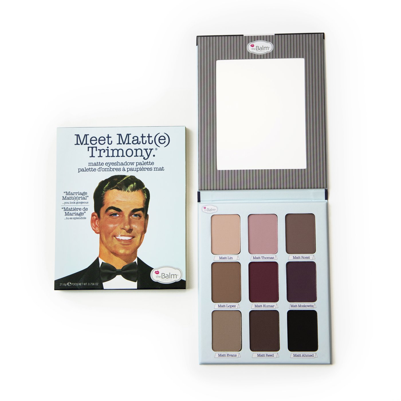  باليت ظلال العيون ذا بالم ميت مات تريموني The Balm Meet Matte Trimony Eyeshadow Palette