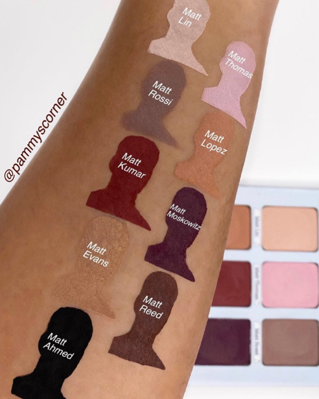  باليت ظلال العيون ذا بالم ميت مات تريموني The Balm Meet Matte Trimony Eyeshadow Palette