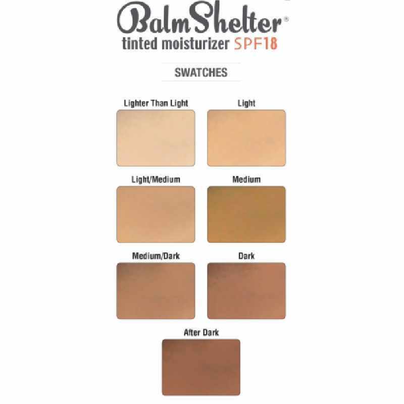 The Balm Shelter Tinted Moisturizer - Lighter Than Light -  كريم أساس مرطب ذا بالم شيلتر – لايتر ذان لايت 