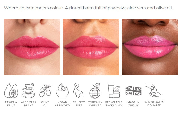 Dr Pawpaw Hot Pink Balm - كريم مرطب د باو باو هوت بينك للشفاه