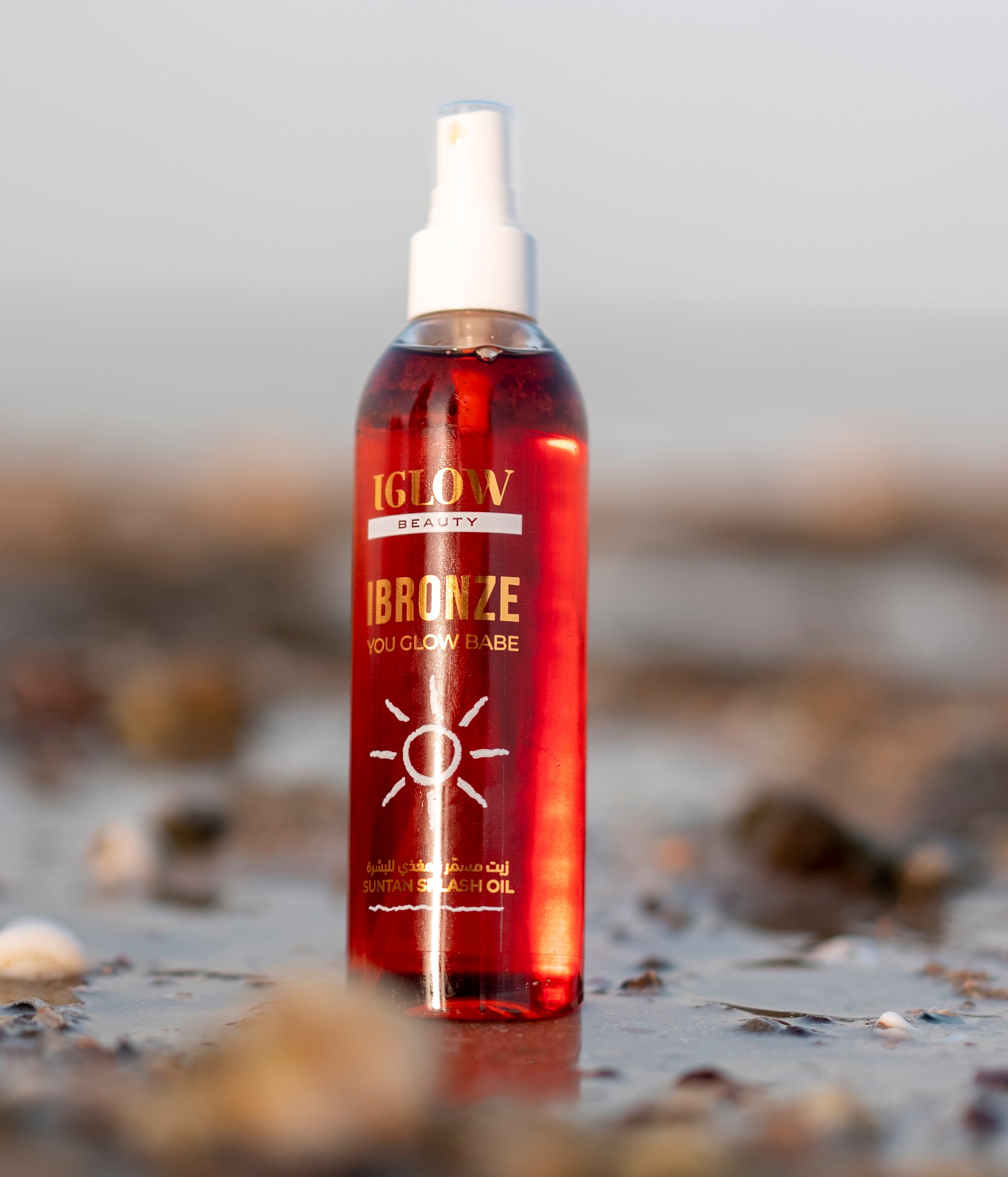 IBRONZE Sun Tan Splash Oil 250 ml