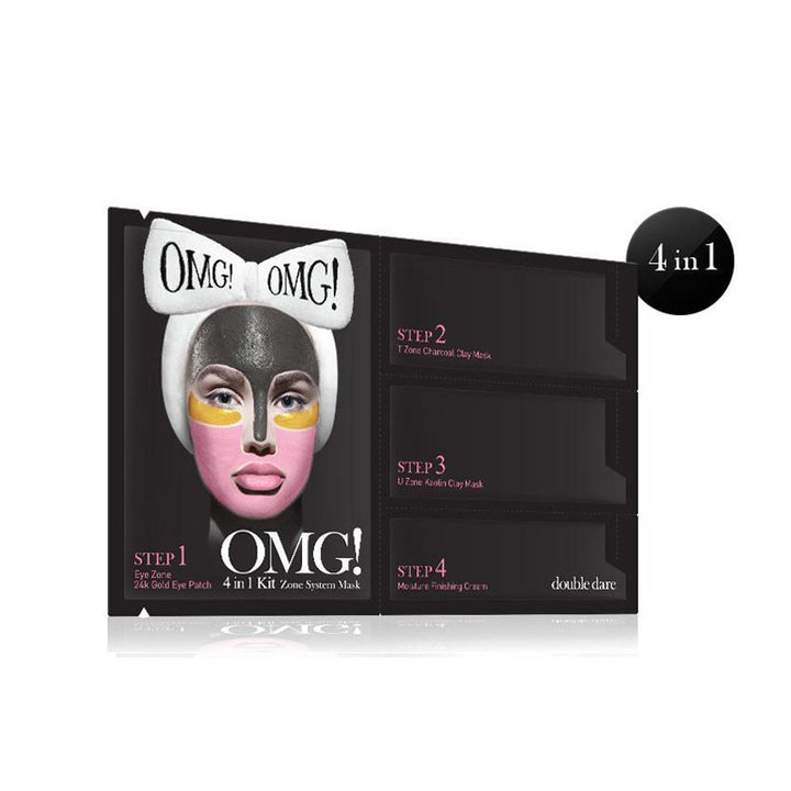 مجموعة أقنعة اوه إم جي زون سيستم - OMG! 4IN1 KIT Zone System Mask