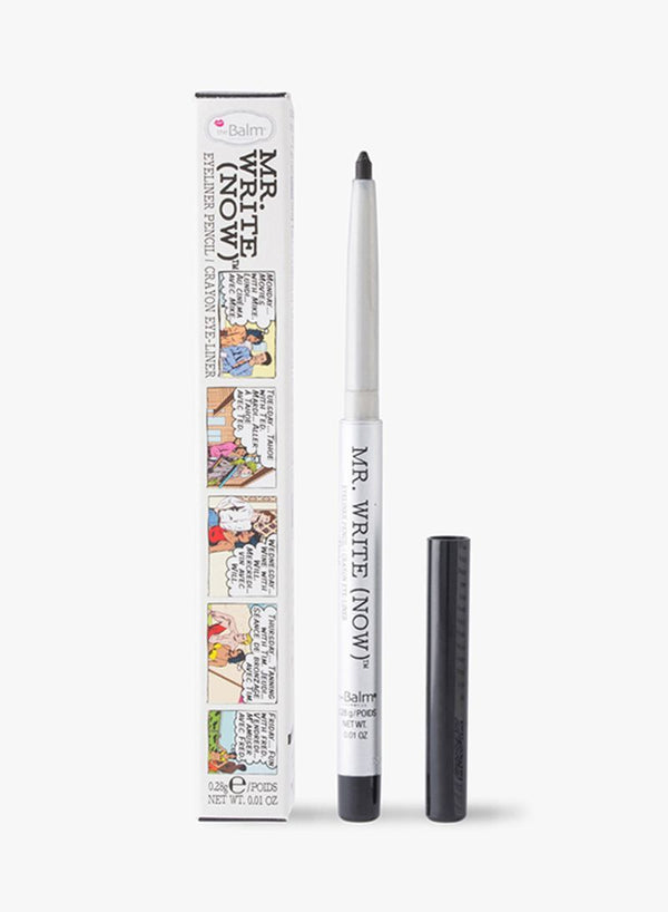 ايلاينر ومحدد عيون ذا بالم مستر رايت ناو –  فينس بي شاركول The Balm Mr. Write Now Vince B. Charcoal Gray Eyeliner 