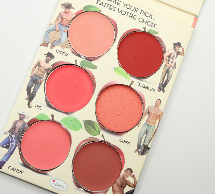 باليت ذا بالم How 'Bout Them Apples Lip And Cheek Cream Palette أحمر الشفاه والخدود 