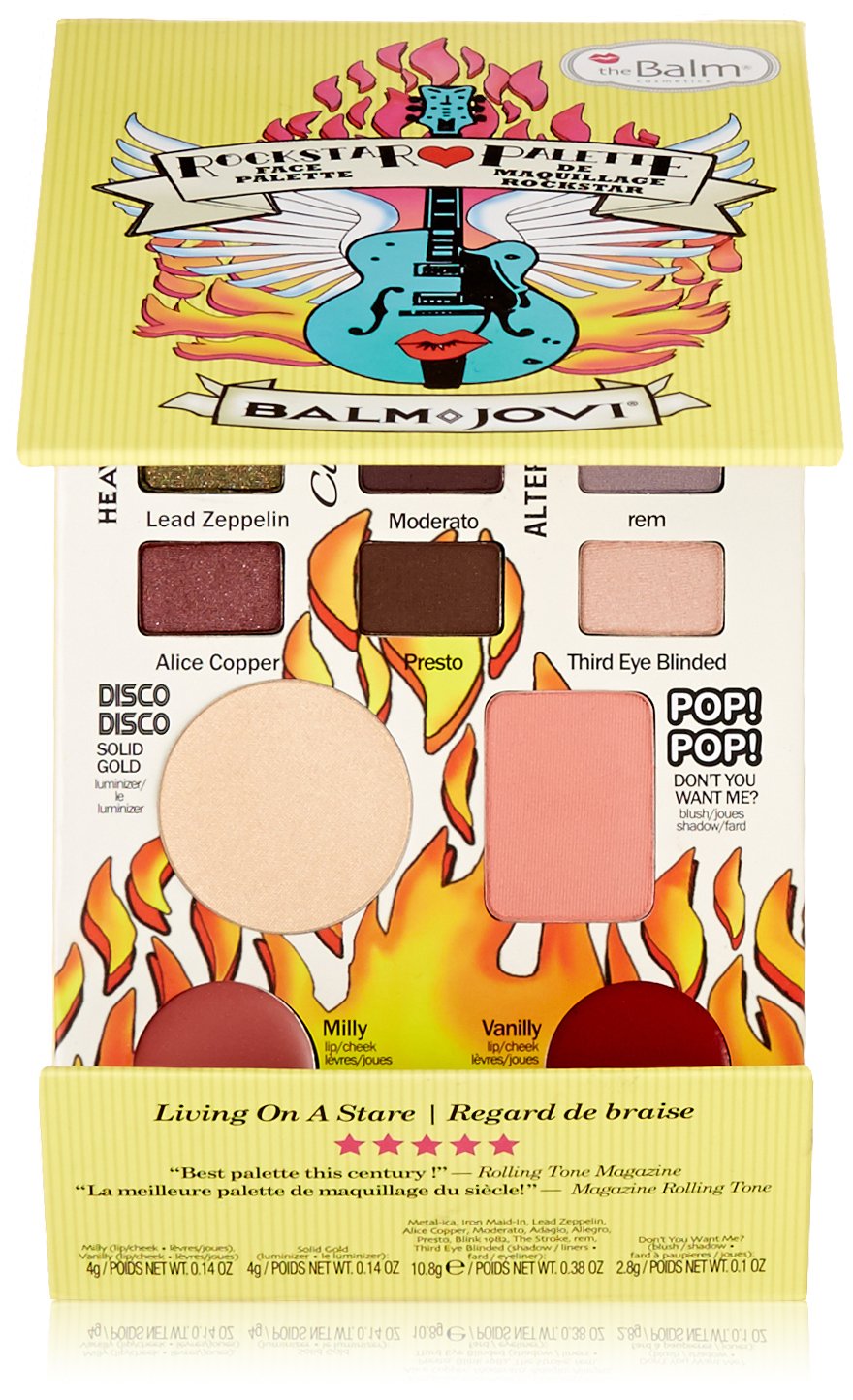 theBalm Balm Jovi Rockstar Face & Eyeshadows Palette - باليت ذا بالم   Balm Jovi Rockstar للوجه وشادو العيون