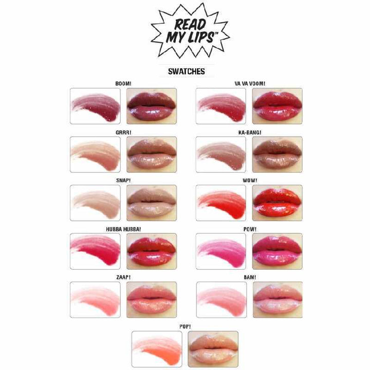 The Balm Read My Lips Lipgloss- Zaap - ملمع شفاه ذا بالم ريد ماي ليبس – ذاب  