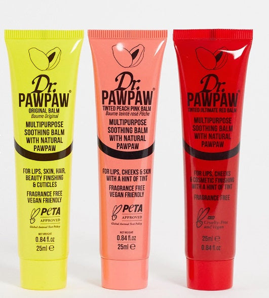 Dr Paw Mini Classic Trio balms