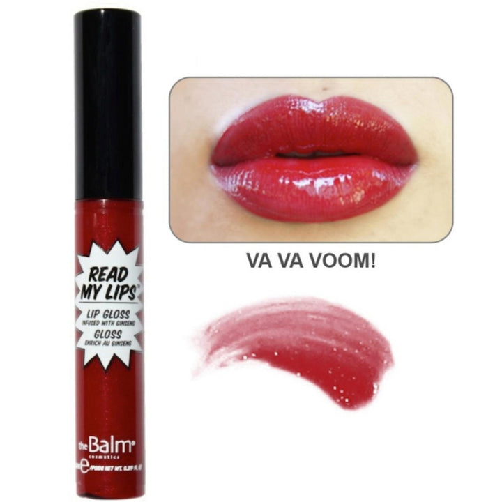 The Balm Read My Lips Lipgloss- Va Va Voom - ملمع شفاه ذا بالم ريد ماي ليبس – فافافوم  